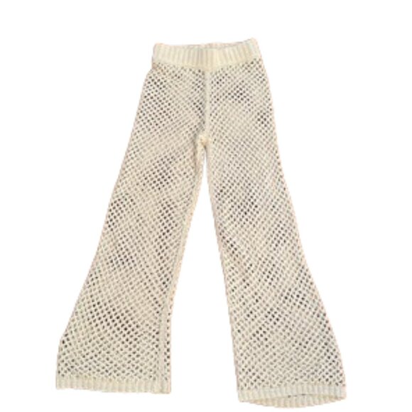 Monday Swimwear Athens Pant - Ivory Crochet NWT NEW Size Small - Picture 2 of 5